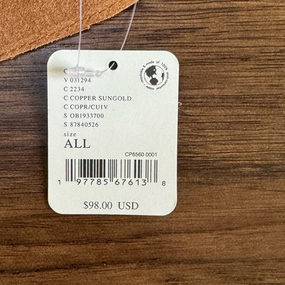 Free People Tan Suede Fringe Hobo Bag - Picture 16 of 16